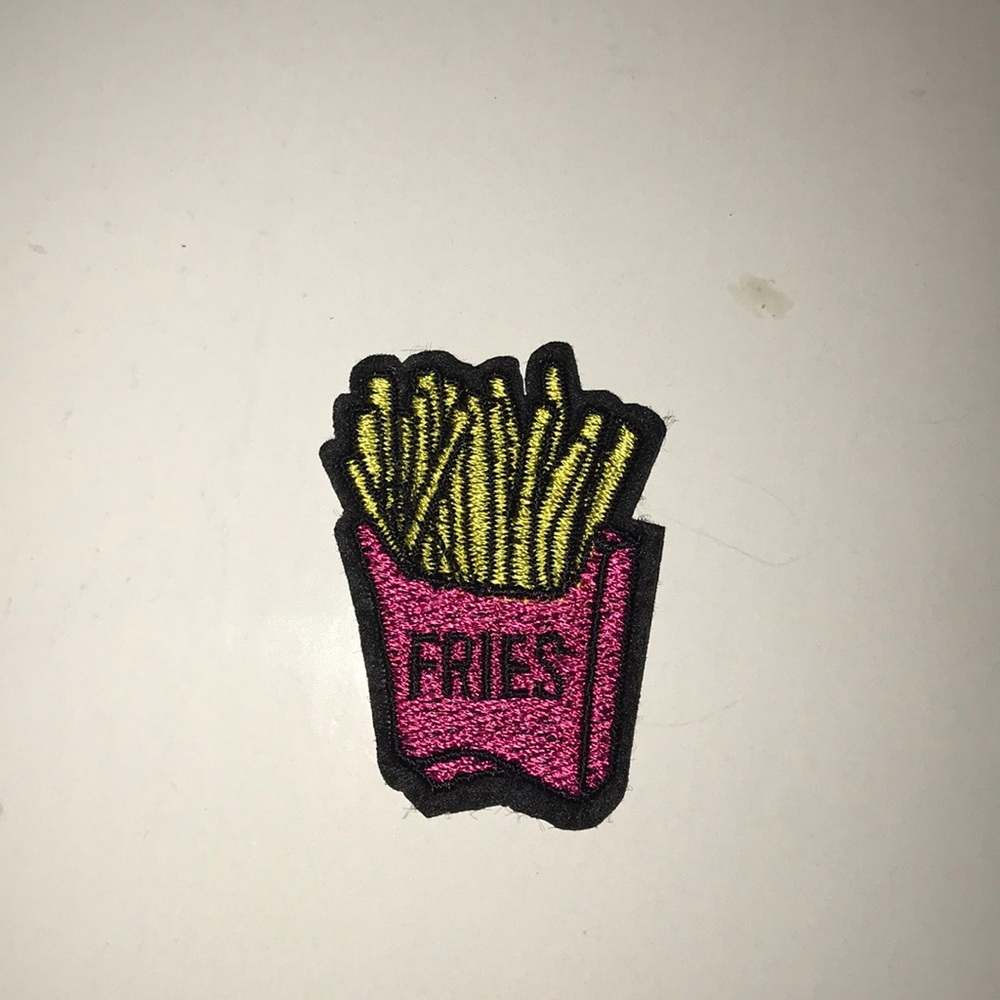 Pink Fries Iron on Patch 🧡 Accepting Offers 🧡
